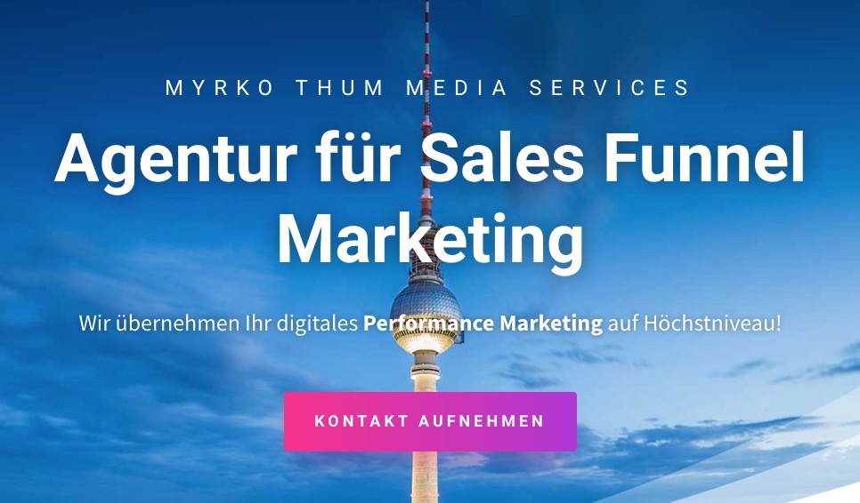 Sales Funnel Agentur – Myrko Thum Media Services